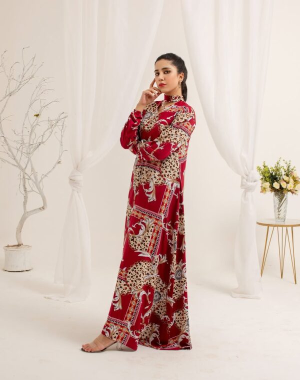 Ruby Reverie Maxi Gown - Image 3