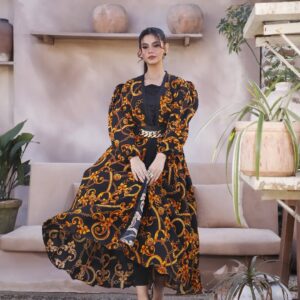"Embrace effortless luxury gown