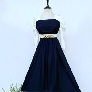 vip quality designer wear with chain belt..