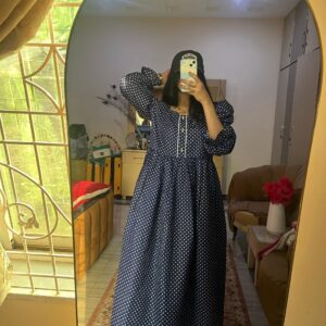 Blue Elegance Capture long maxi wear new arrival