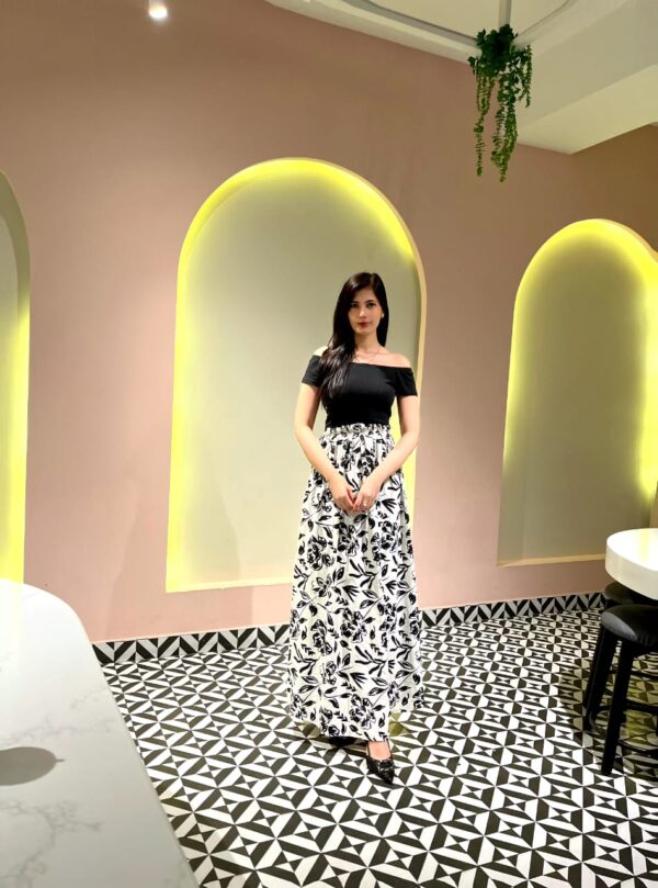 Blue Bliss Maxi Capture Skirt&shirt - Image 3