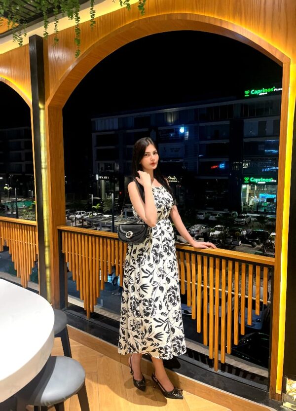 White Serenity Maxi Dress - Image 3