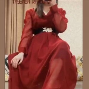 Maxi Mahroon Red Dress Collection