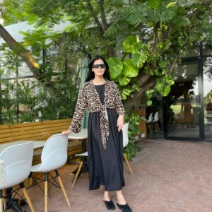 Luxe Leopard Maxi Ensemble